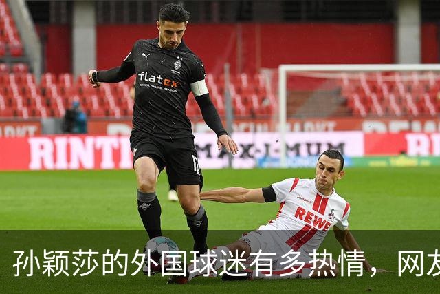 孙颖莎的外国球迷有多热情，网友：爱意真的不分国界